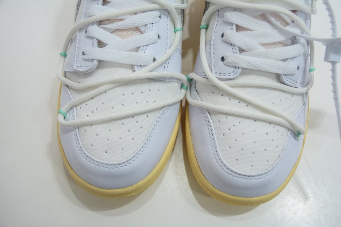 210 Off-White x Nike Dunk Low "The 50" No.1 白银 DM1602-127