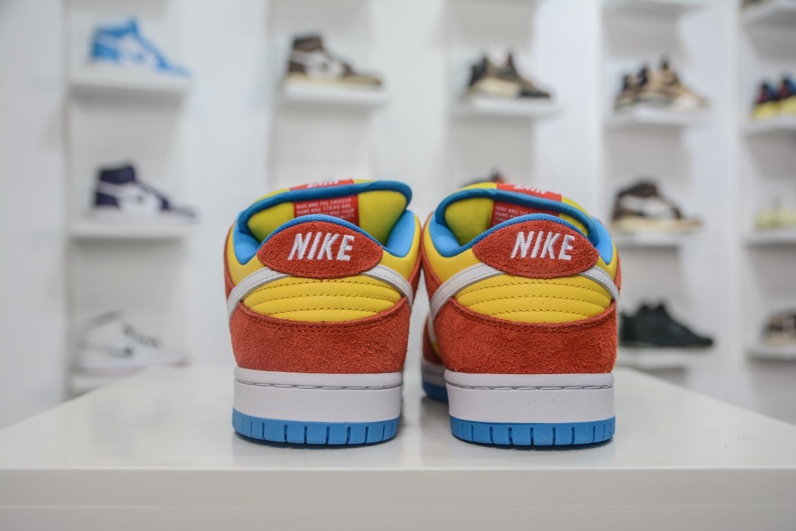 350 新 Nike SB Dunk Low Pro "Bart Simpson" 辛普森 BQ6817-602