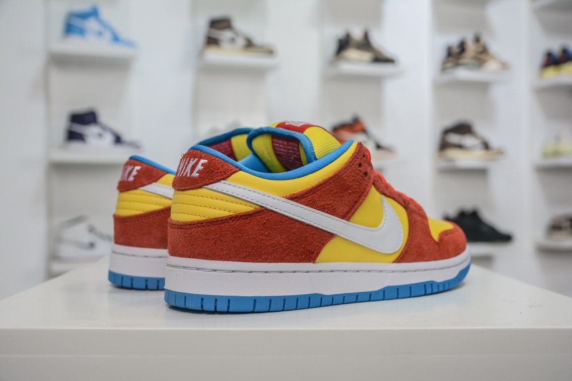 350 新 Nike SB Dunk Low Pro "Bart Simpson" 辛普森 BQ6817-602