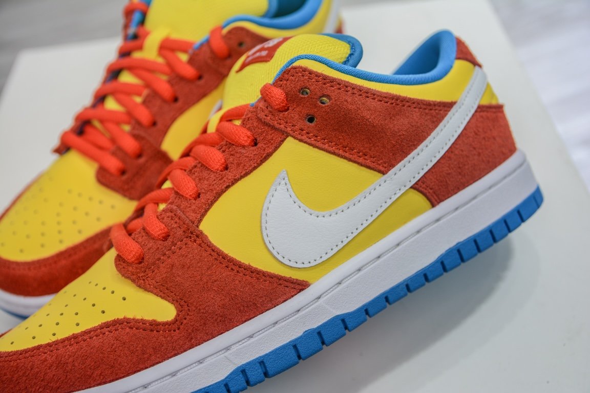 350 新 Nike SB Dunk Low Pro "Bart Simpson" 辛普森 BQ6817-602