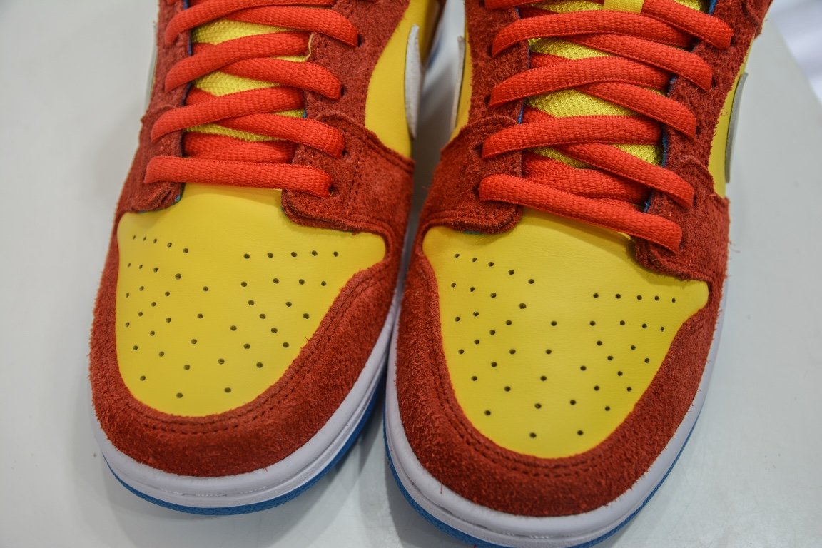 350 新 Nike SB Dunk Low Pro "Bart Simpson" 辛普森 BQ6817-602