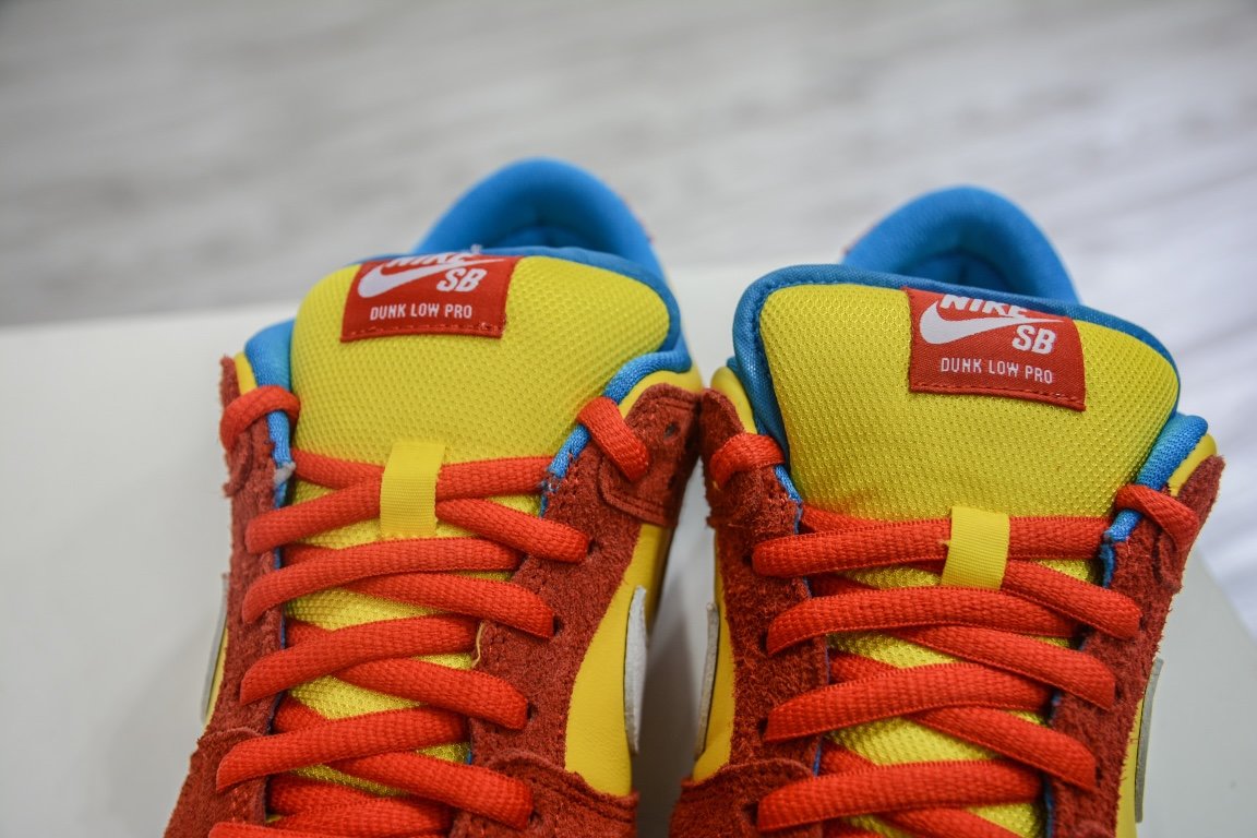 350 新 Nike SB Dunk Low Pro "Bart Simpson" 辛普森 BQ6817-602