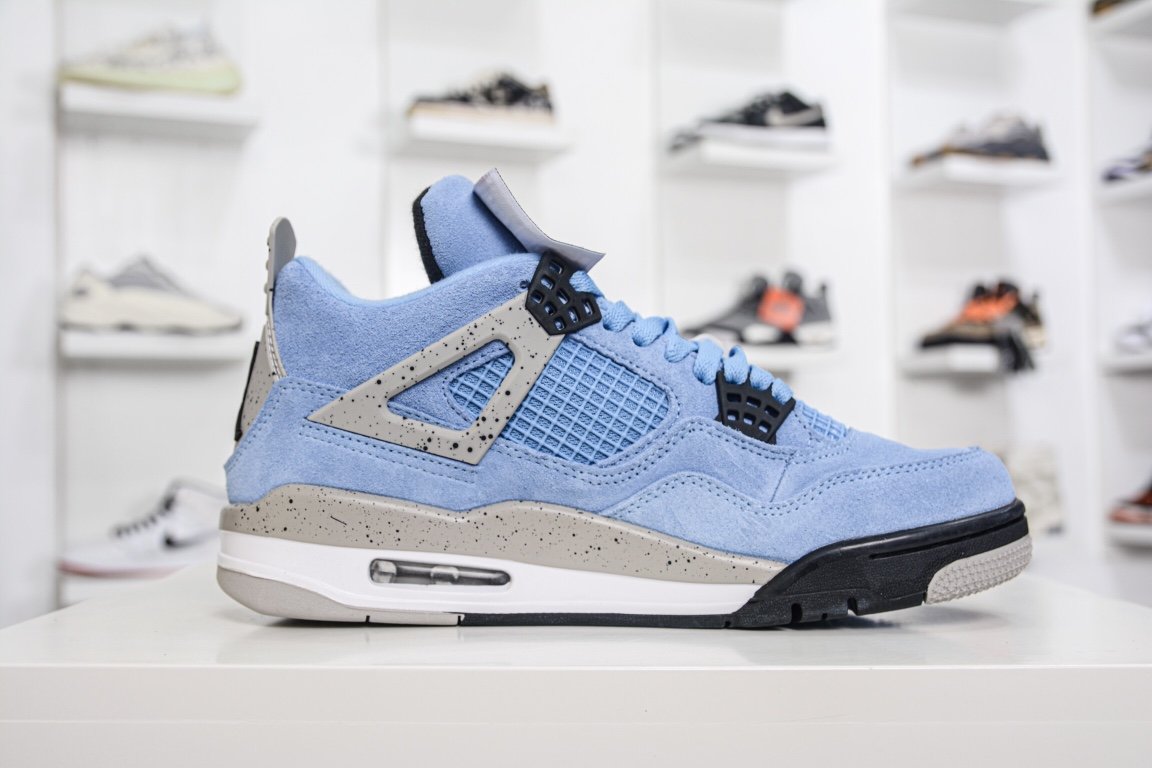 200 爆炸福利 第一批 Air Jordan 4 Retro "University Blue " 大学蓝 CT8527-400