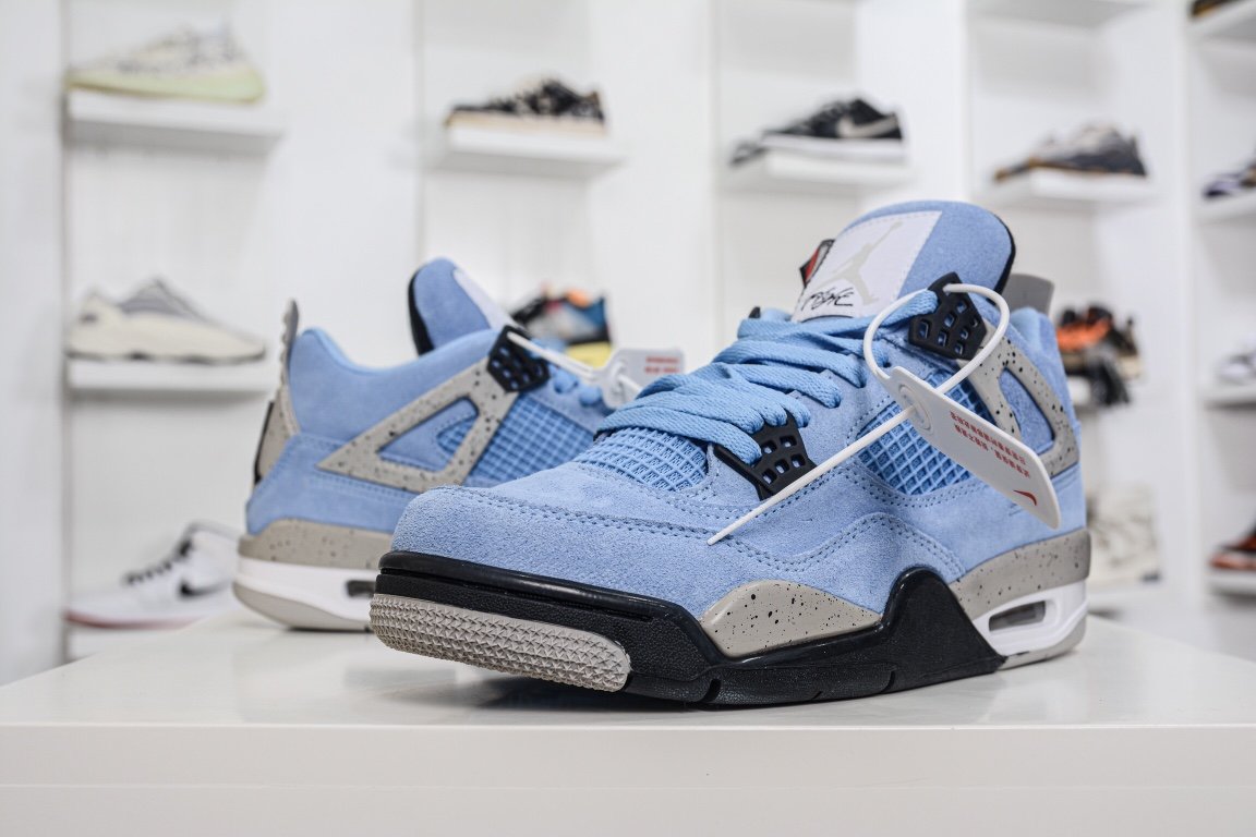 200 爆炸福利 第一批 Air Jordan 4 Retro "University Blue " 大学蓝 CT8527-400