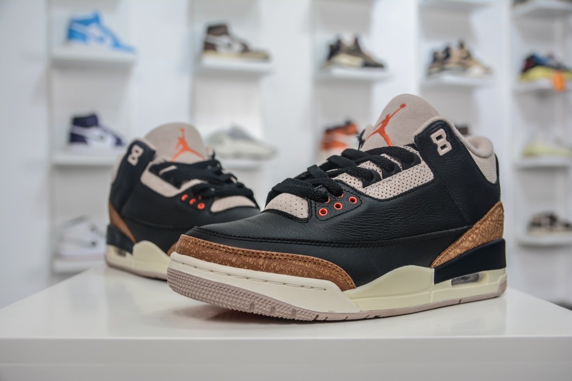 360 莞产Air Jordan 3 "Desert Elephant"乔3沙漠大象配色CT8532-008