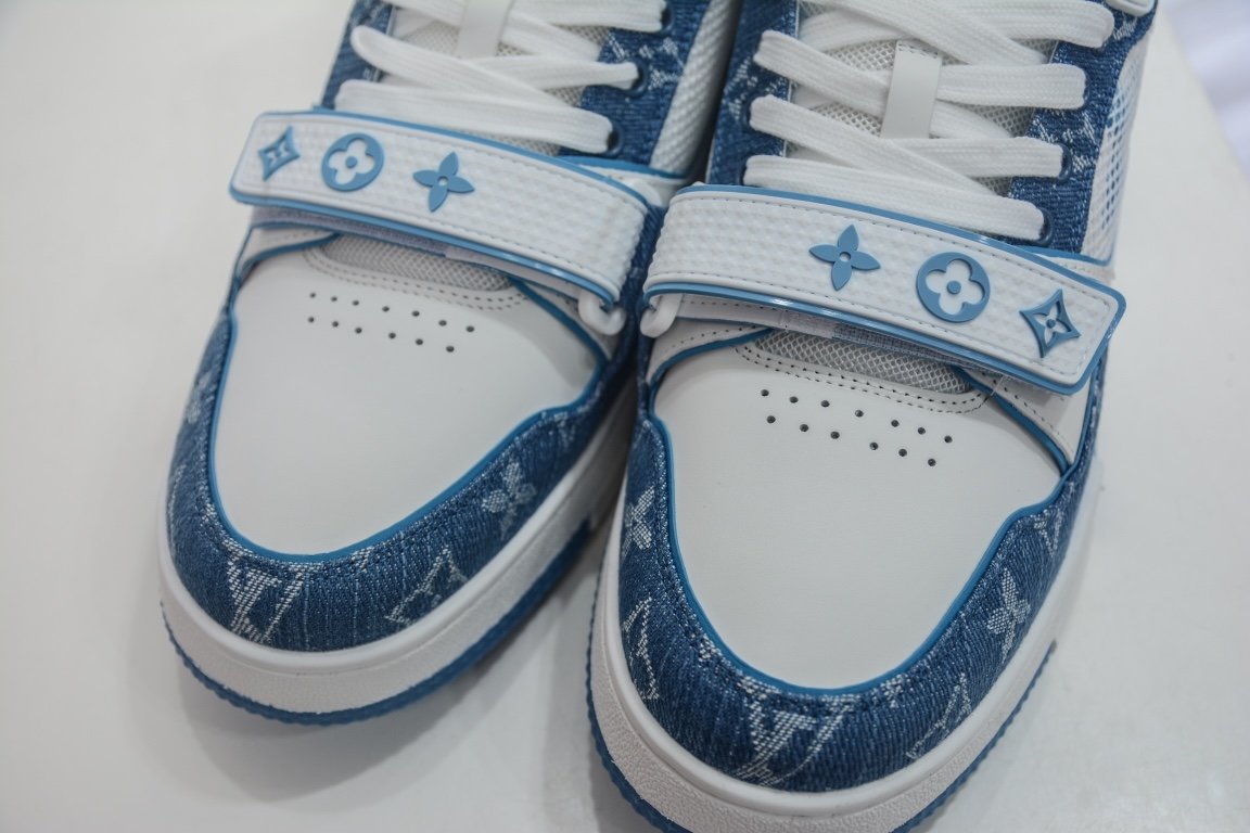 600 纯原全新LV路易威登Louis Vuitton Trainer Sneaker Low 篮球