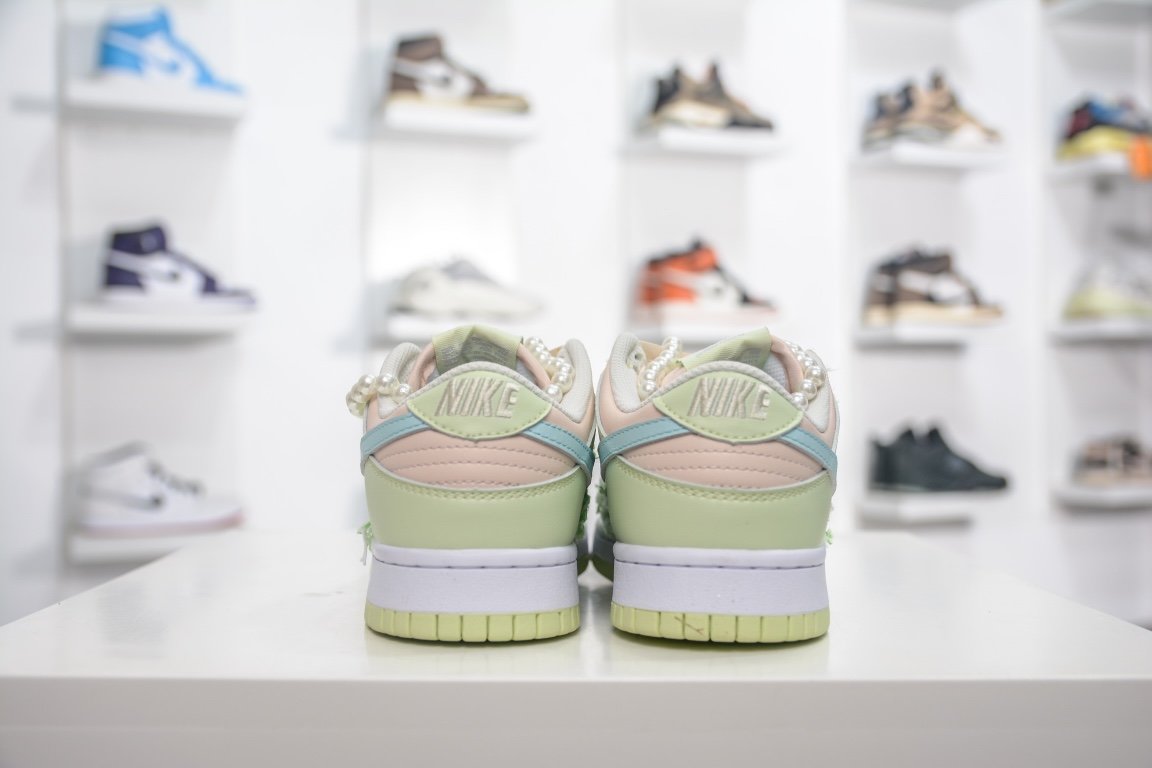 260 Nike SB Dunk low 小香风系列珍珠绿配色 DD1503-600