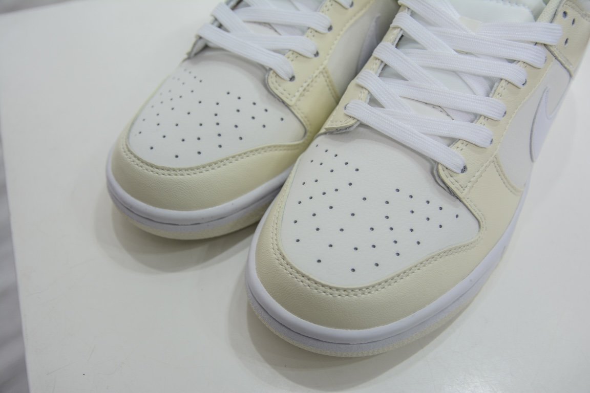 280 原装NK SB Dunk low“Coconut Milk”米黄配色  DJ6188-100