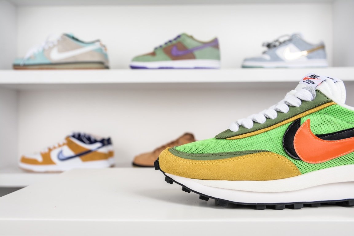 280 Sacai x Nike LVD Waffle Daybreak 联名解构走秀款BV0073-300