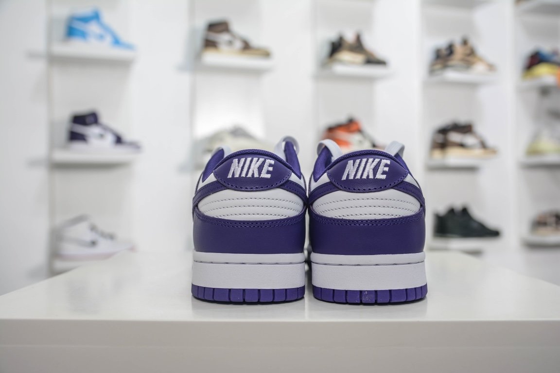 380 纯原 Nike Dunk Low "Court Purple" 白紫 DD1391-104