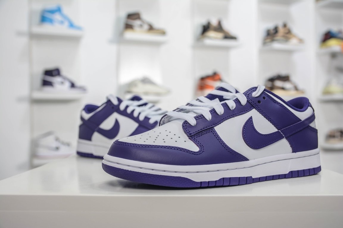 380 纯原 Nike Dunk Low "Court Purple" 白紫 DD1391-104