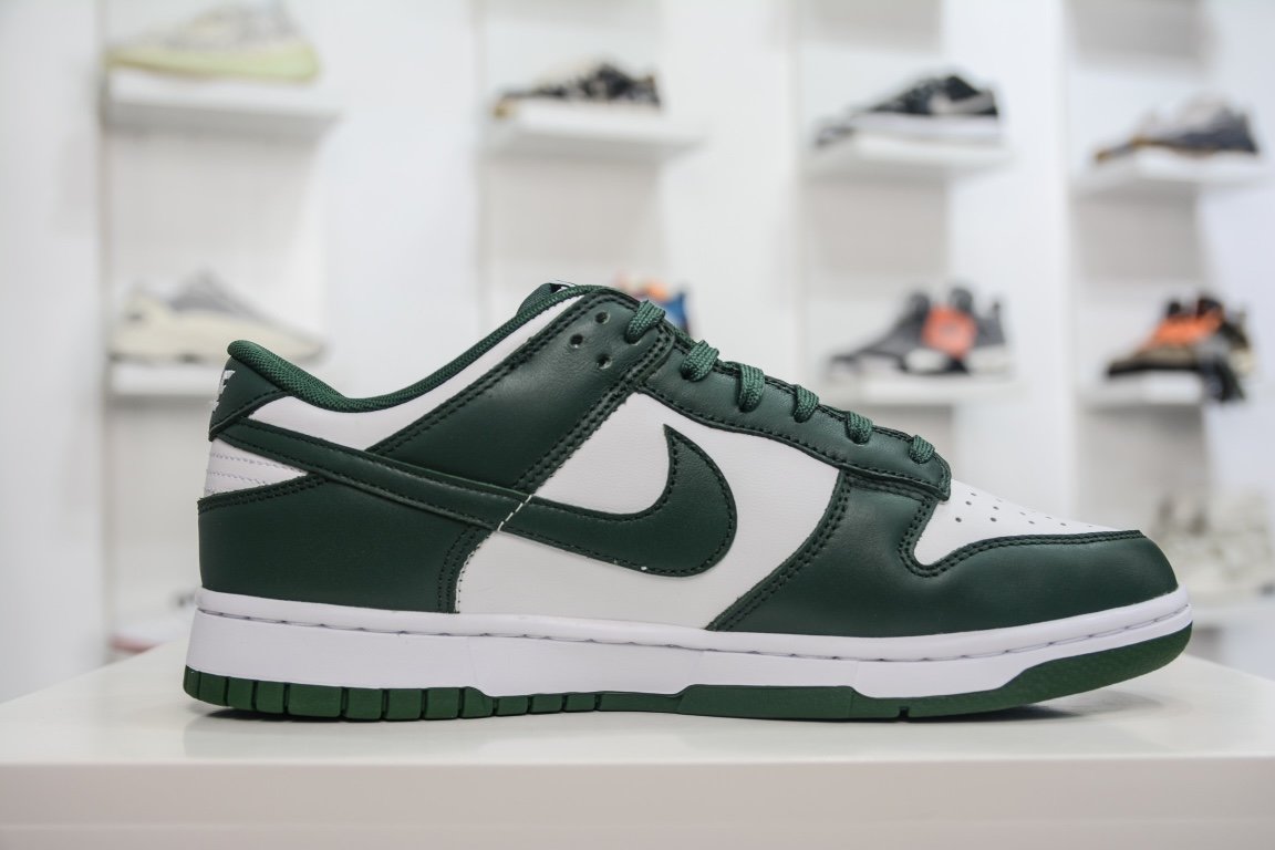 350 新 Nike Dunk Low “Varsity Green” 白绿 DD1391-100