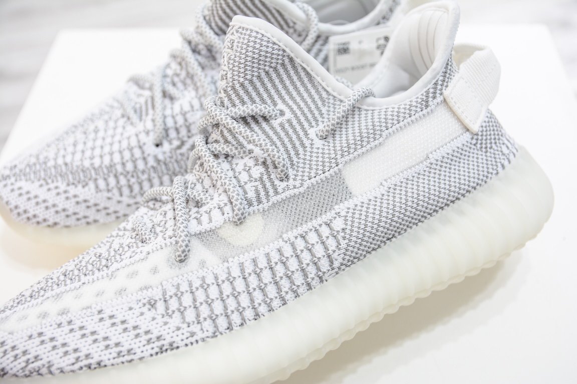 190 Adidas Yeezy Boost 350V2 Static 白天使 EF2905