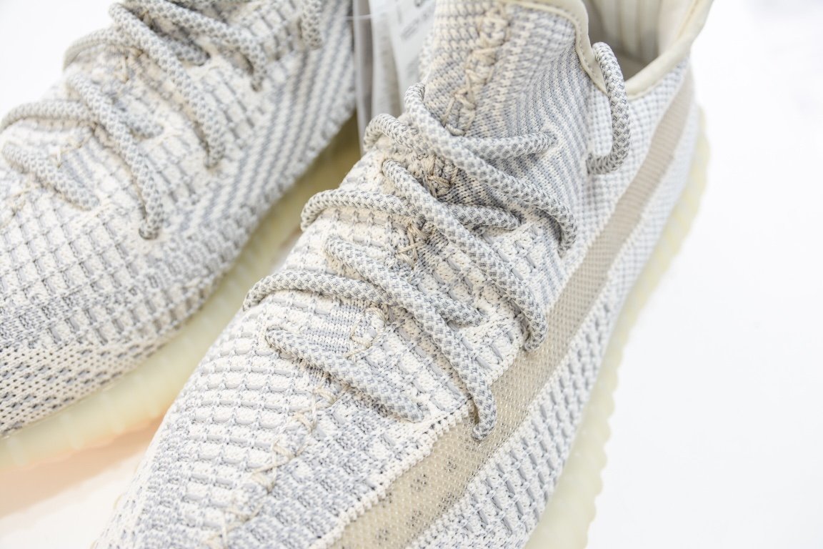 190 Adidas Yeezy Boost 350V2 Lundmark 须白天使 FU9161