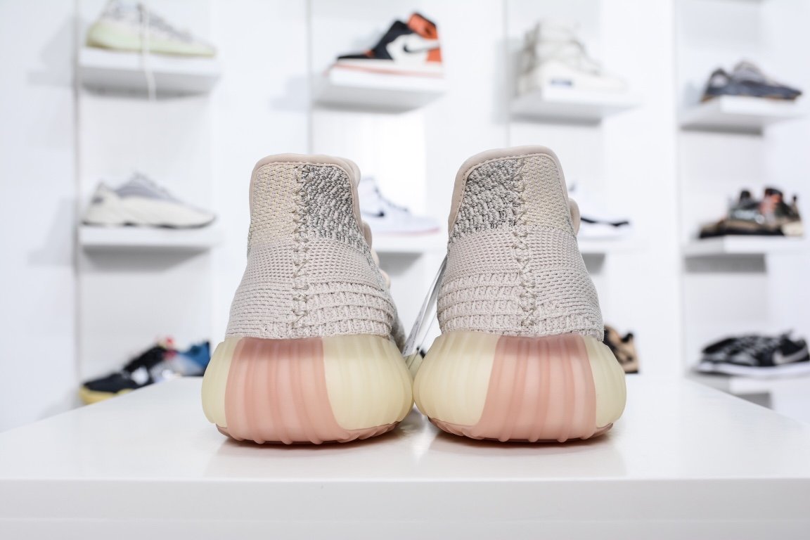 210 Adidas Yeezy Boost 350V2 天鹅白满天星FW5318