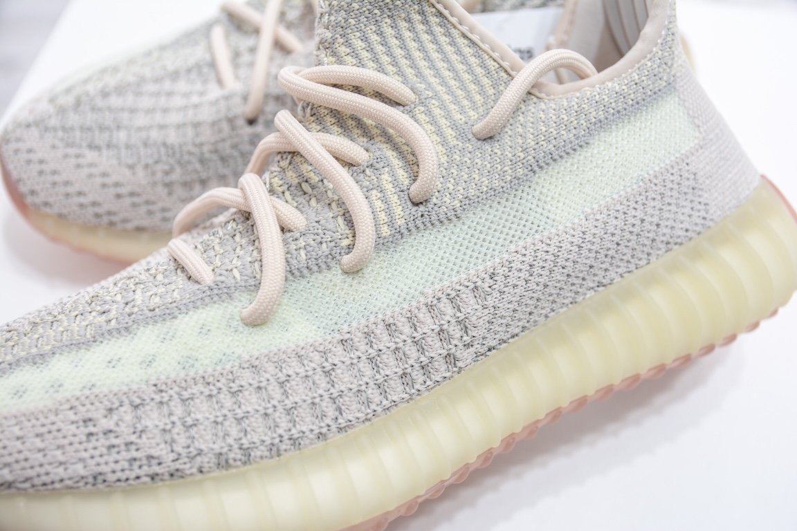 210 Adidas Yeezy Boost 350V2 天鹅白满天星FW5318