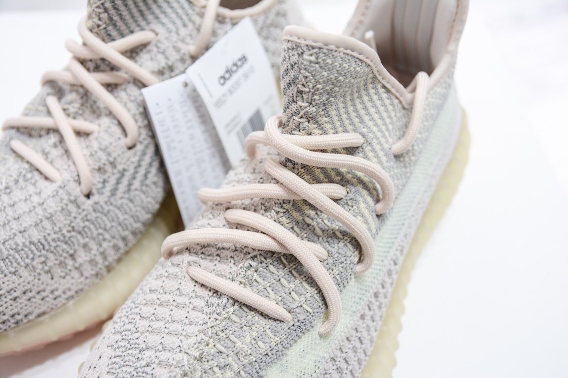 210 Adidas Yeezy Boost 350V2 天鹅白满天星FW5318