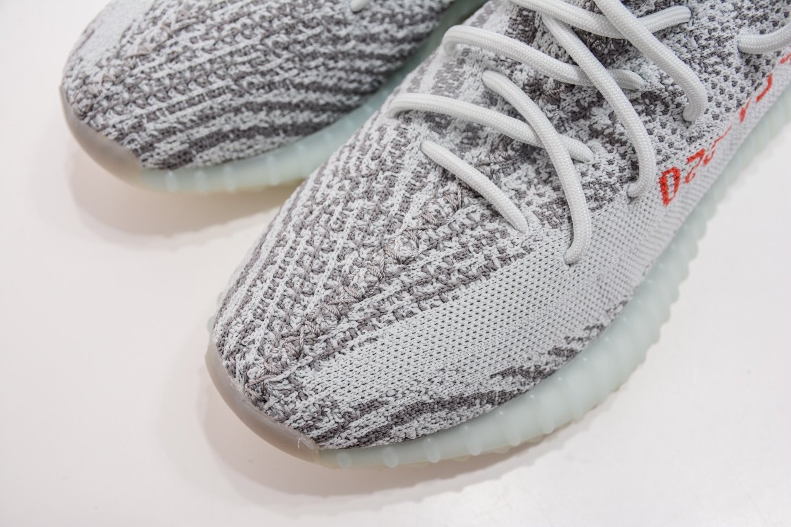 190 Adidas Yeezy Boost 350V2 “Blue Tint”冰蓝 可燃冰 B37571