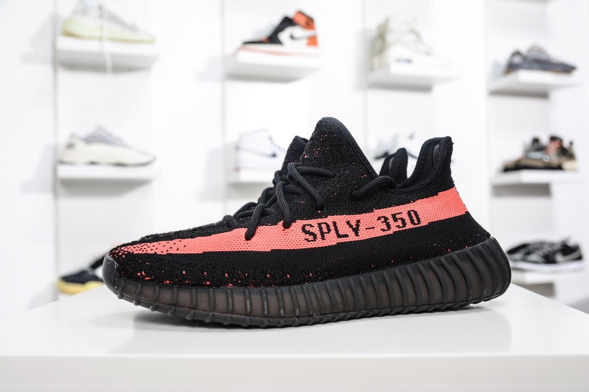 190 Adidas Yeezy Boost 350V2 黑粉  BY9612