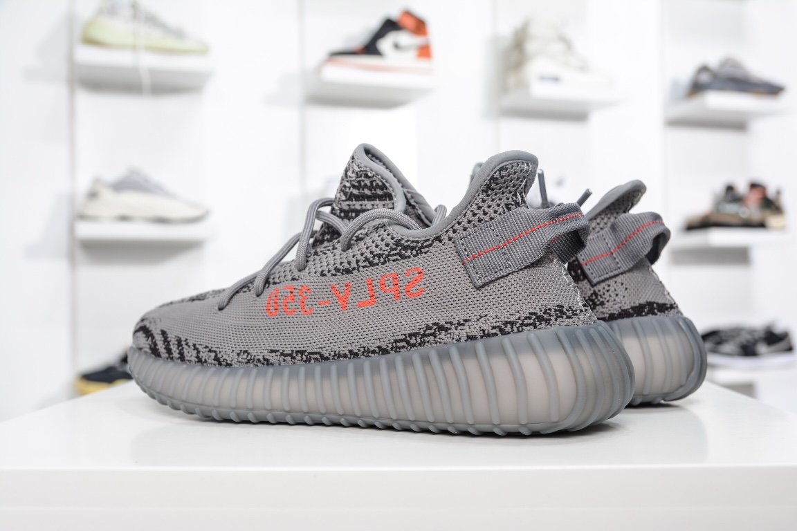 190 Adidas Yeezy Boost 350V2 Beluga 2.0新灰橙 AH2203