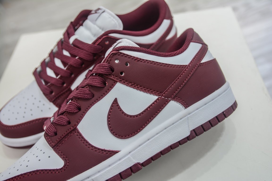 280 大厂出品NK Dunk Low"Dark Beetroot"酒红 DD1503-108