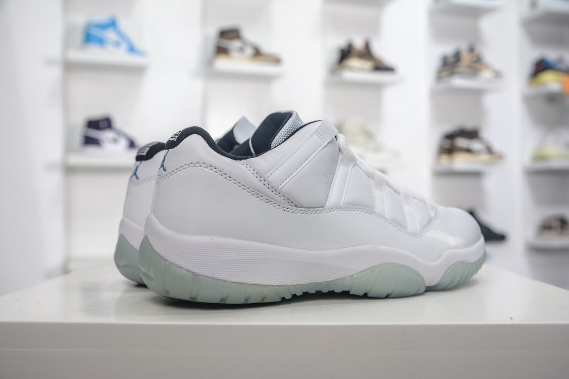 240 大厂特价Air Jordan 11 Retro Low "Legend Blue" AJ11乔11 传奇蓝 低帮男子文化篮球鞋 AV2187-117