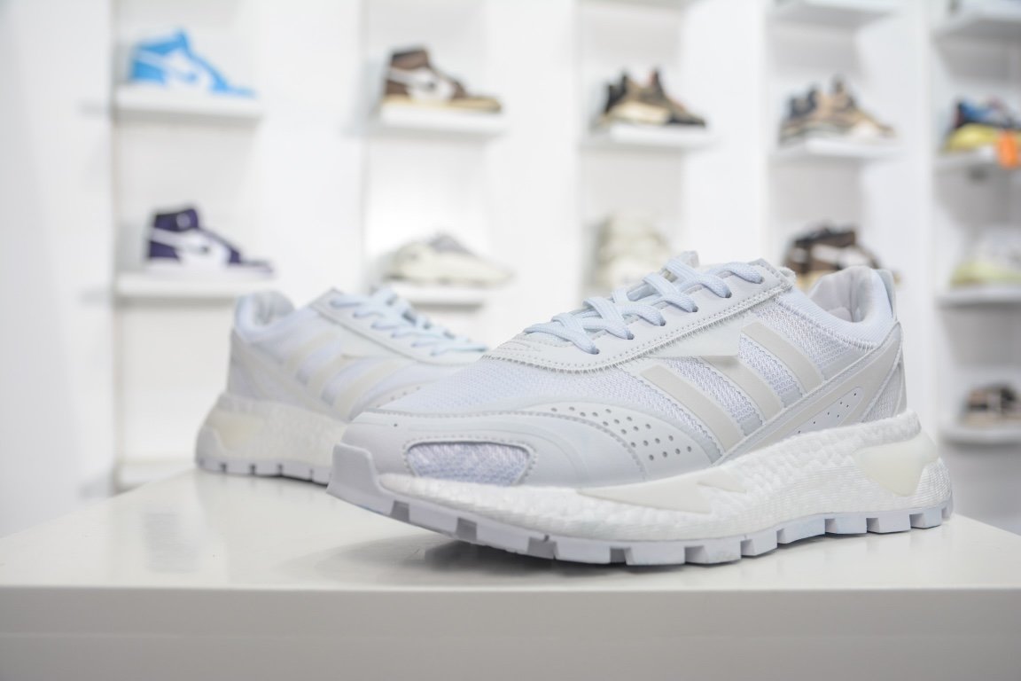 230 Adidas Retropy P9 纯原爆米花中底 官方同步上架复古运动休闲跑步鞋  H03088