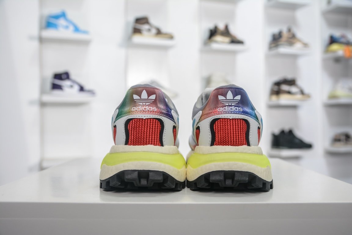 230 Adidas Retropy P9 纯原爆米花中底 官方同步上架复古运动休闲跑步鞋H03084