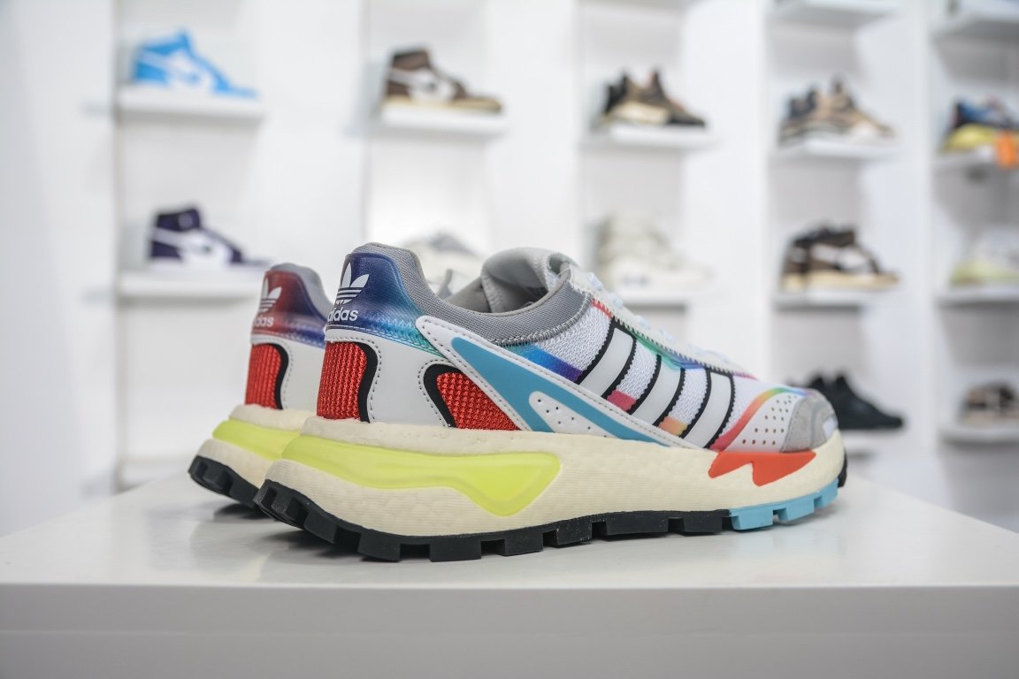 230 Adidas Retropy P9 纯原爆米花中底 官方同步上架复古运动休闲跑步鞋H03084