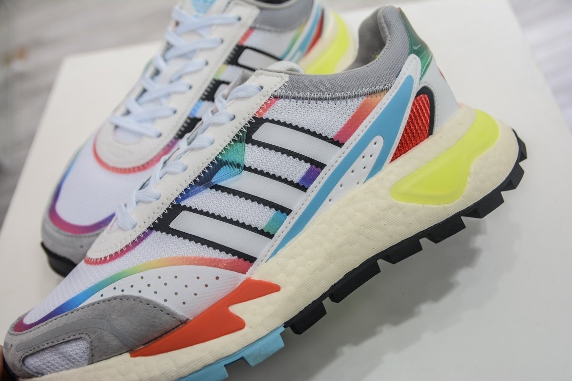 230 Adidas Retropy P9 纯原爆米花中底 官方同步上架复古运动休闲跑步鞋H03084