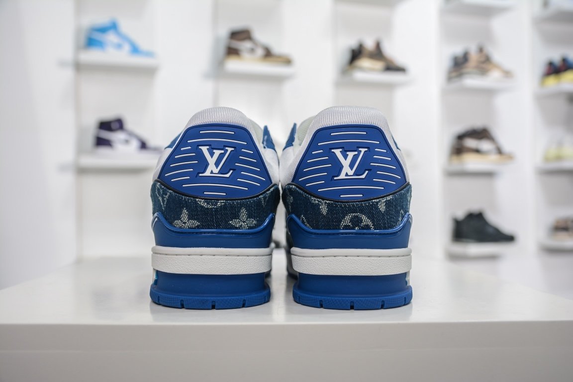 600 路易威登Louis Vuitton Trainer Sneaker Low休闲运动文化百搭篮球板鞋