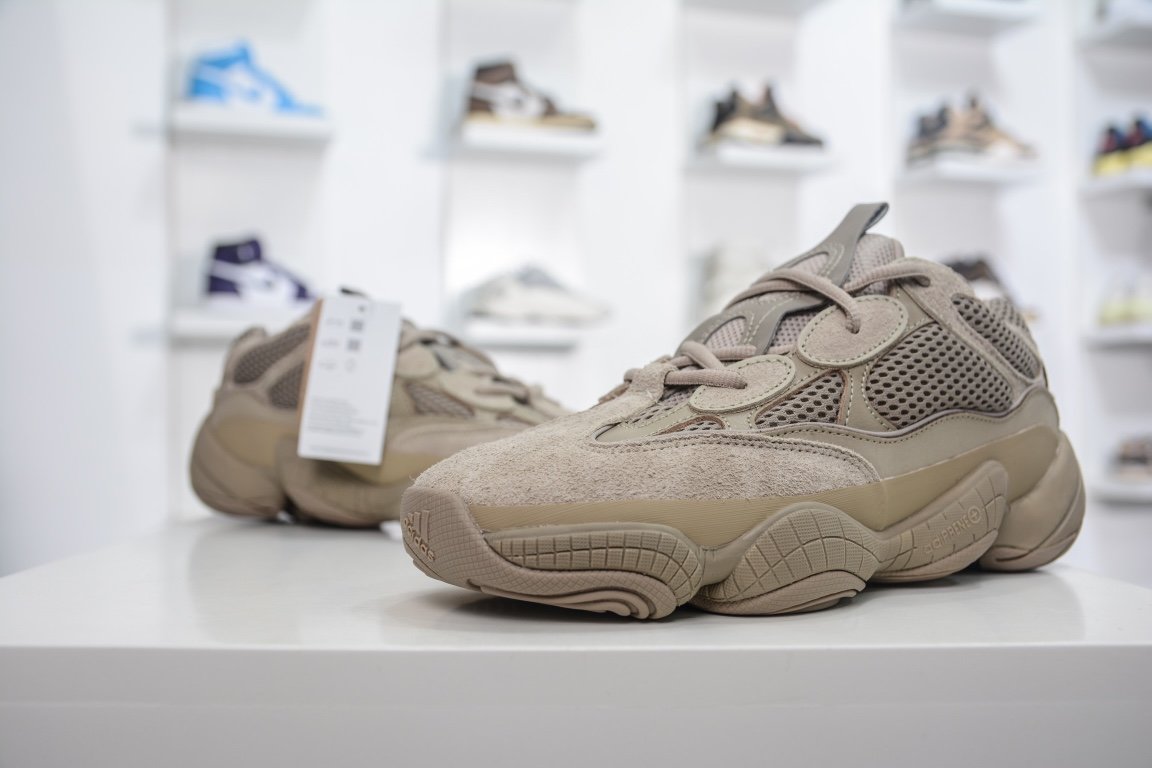 240  Adidas Yeezy 500 褐色 椰子500系列/侃爷经典巨作GX3605