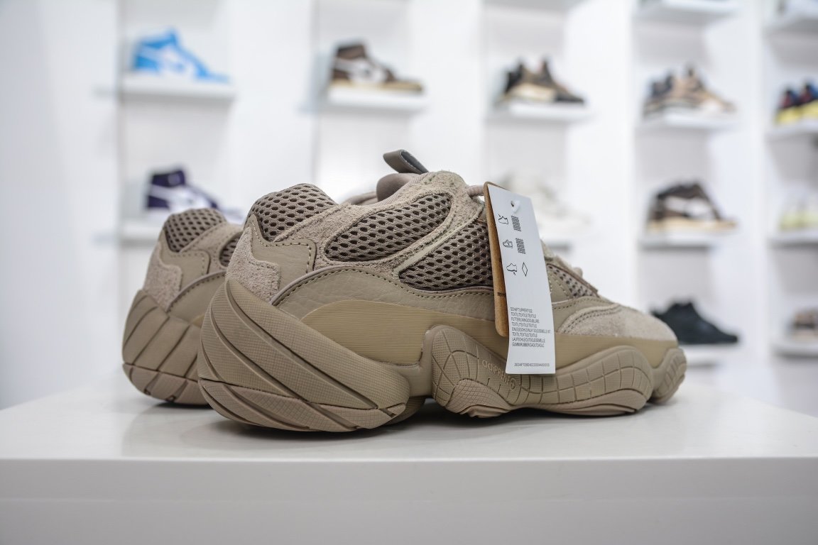 240  Adidas Yeezy 500 褐色 椰子500系列/侃爷经典巨作GX3605