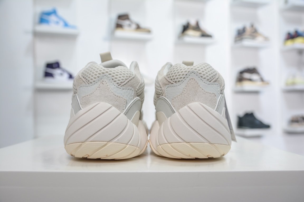 240 纯原对比 Adidas Yeezy 500 “Bone White”骨白 FV3573