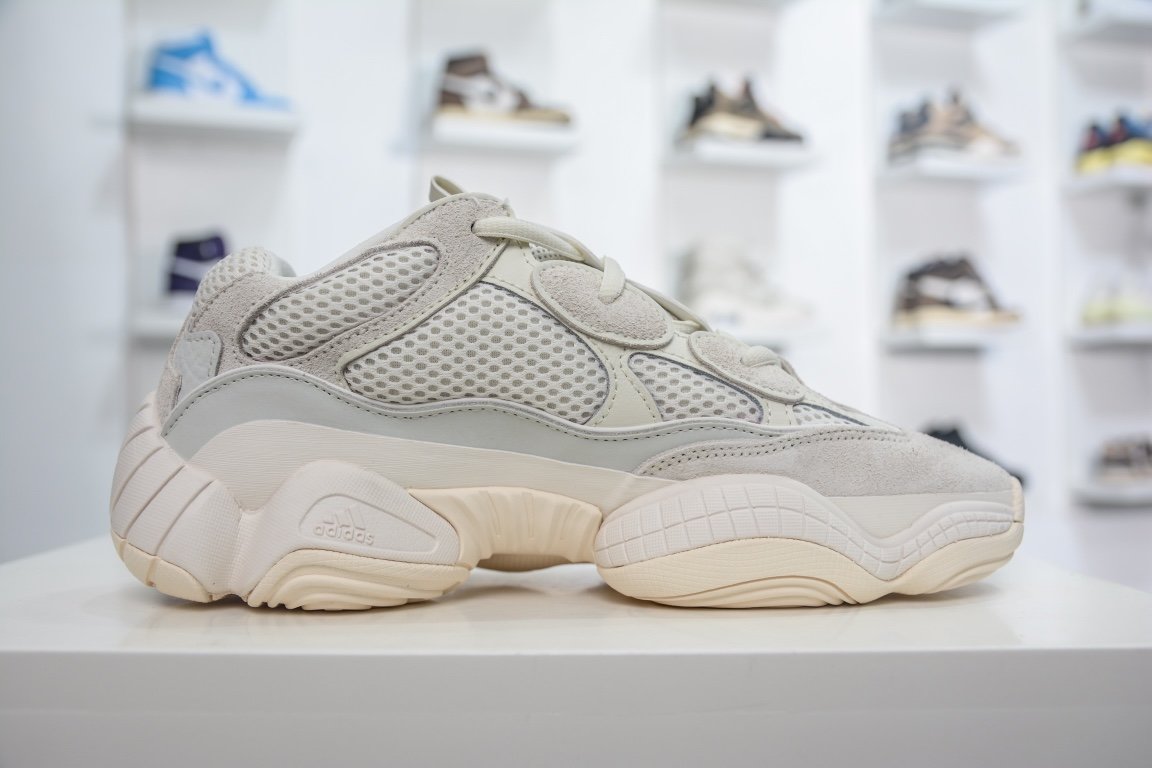 240 纯原对比 Adidas Yeezy 500 “Bone White”骨白 FV3573