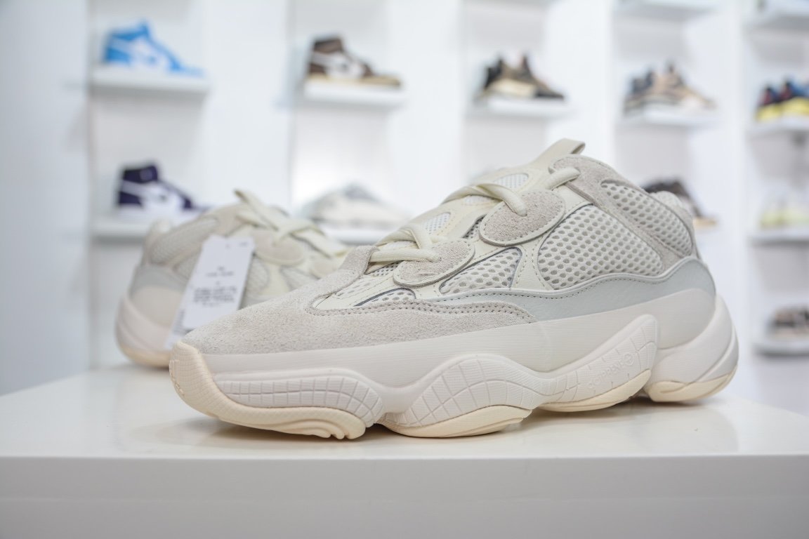 240 纯原对比 Adidas Yeezy 500 “Bone White”骨白 FV3573