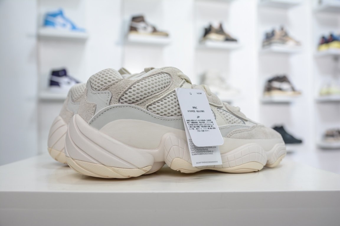 240 纯原对比 Adidas Yeezy 500 “Bone White”骨白 FV3573