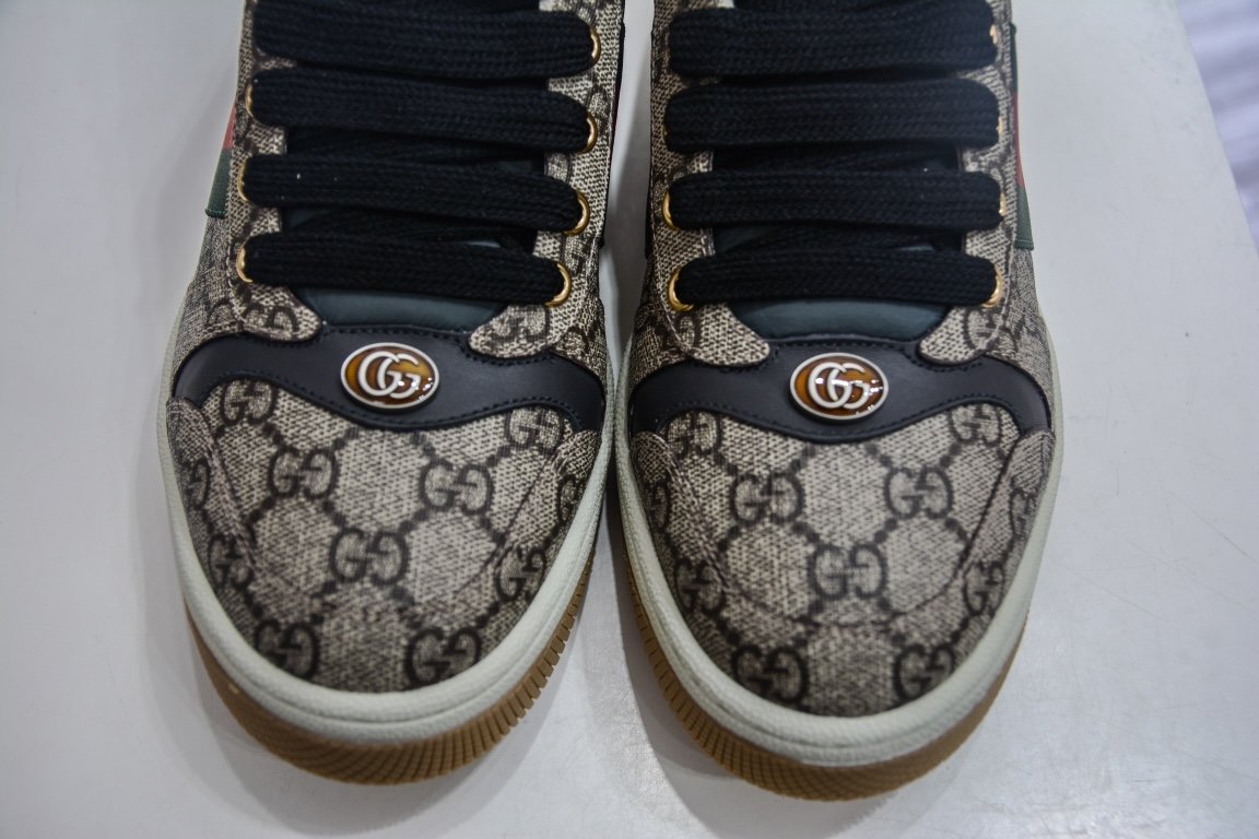 480  Gucci Distressed Screener sneaker古驰小脏鞋系列