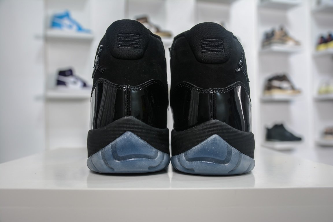 360 大厂Air Jordan 11 Retro Cap and Gown 高帮 黑武士 378037-005