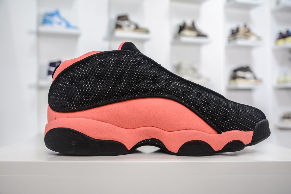 450  凝结集团品牌CLOT x Air Jordan XIII 13 Low "INFRA-BRED" 黑红AJ13兵马俑二代AT3102-006