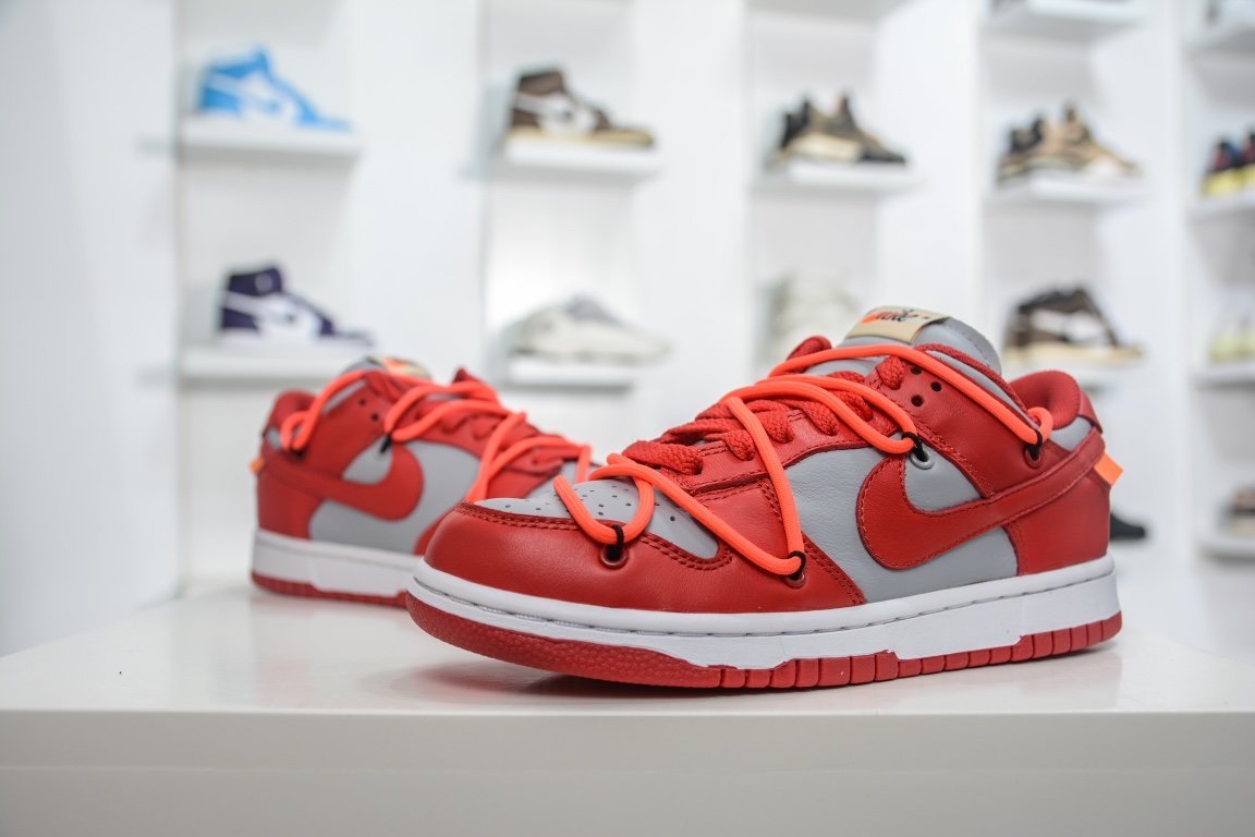 360 现货供应 Off-White x Futura x Nike SB Dunk OW联名 CT0856-600