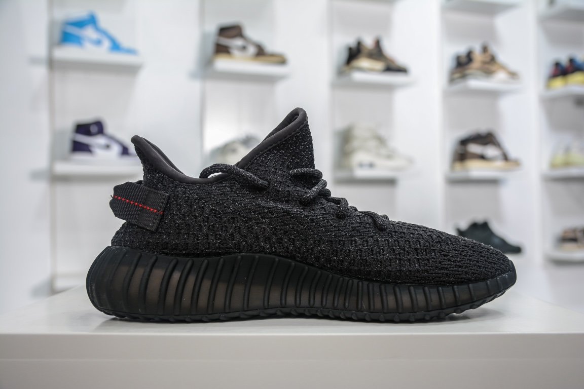 280 Yeezy 350v2 黑满天星  FU9007