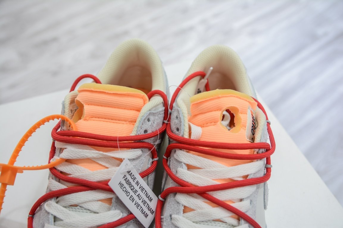 380 独家纯原给足优势 Off-White x Nike Dunk Low "The 50" No.40 灰白DJ0950-103