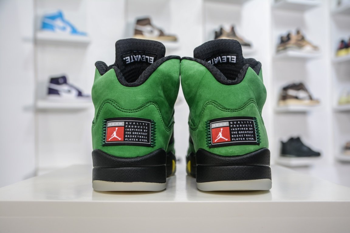 280 Air Jordan 5 SE Apple Green 俄勒冈CK6631-307