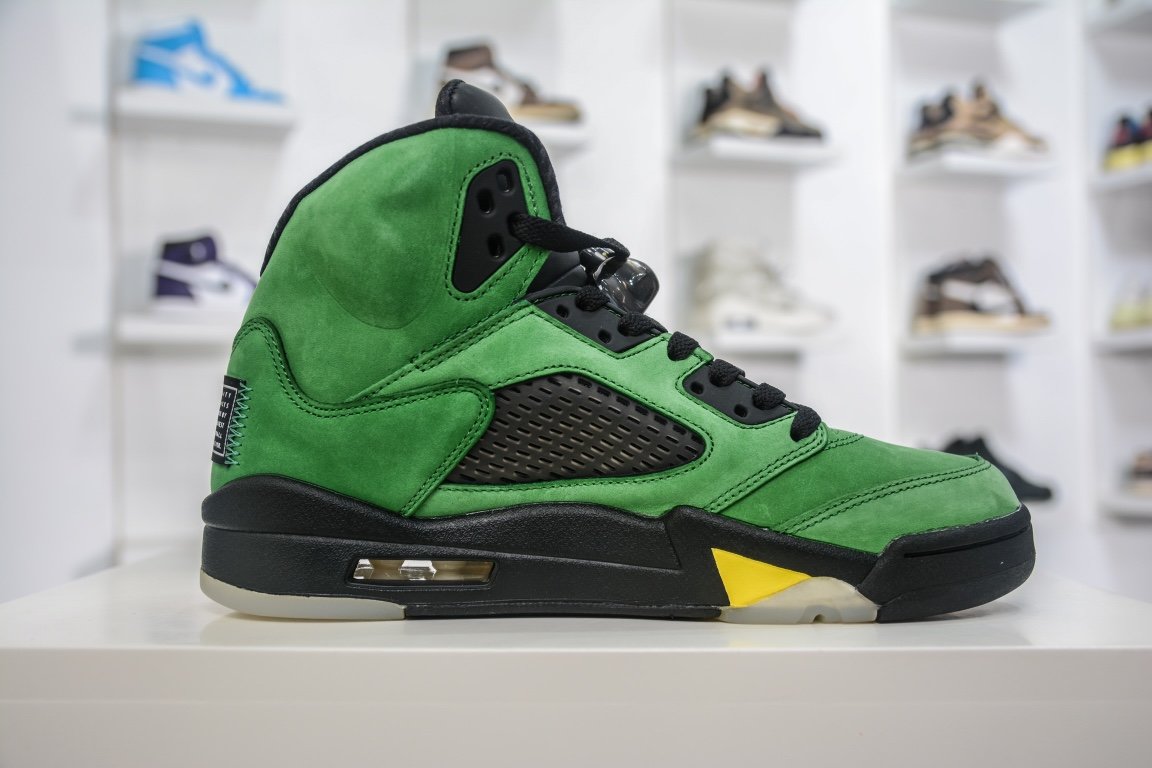 280 Air Jordan 5 SE Apple Green 俄勒冈CK6631-307