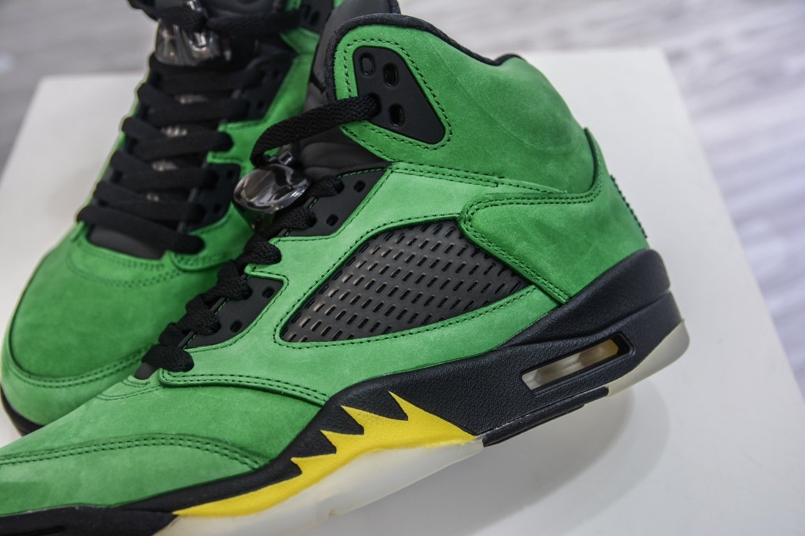 280 Air Jordan 5 SE Apple Green 俄勒冈CK6631-307