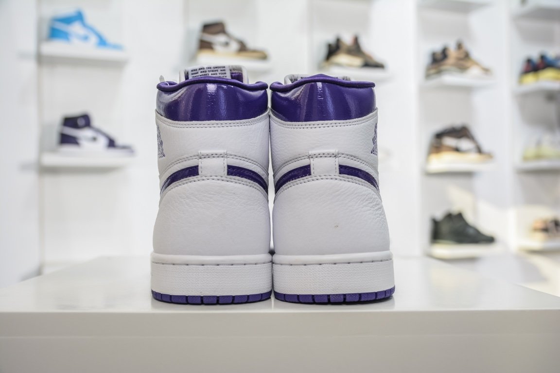 260 Air Jordan 1 High OG "Court Purple" AJ1 高帮 新白紫 CD0461-151