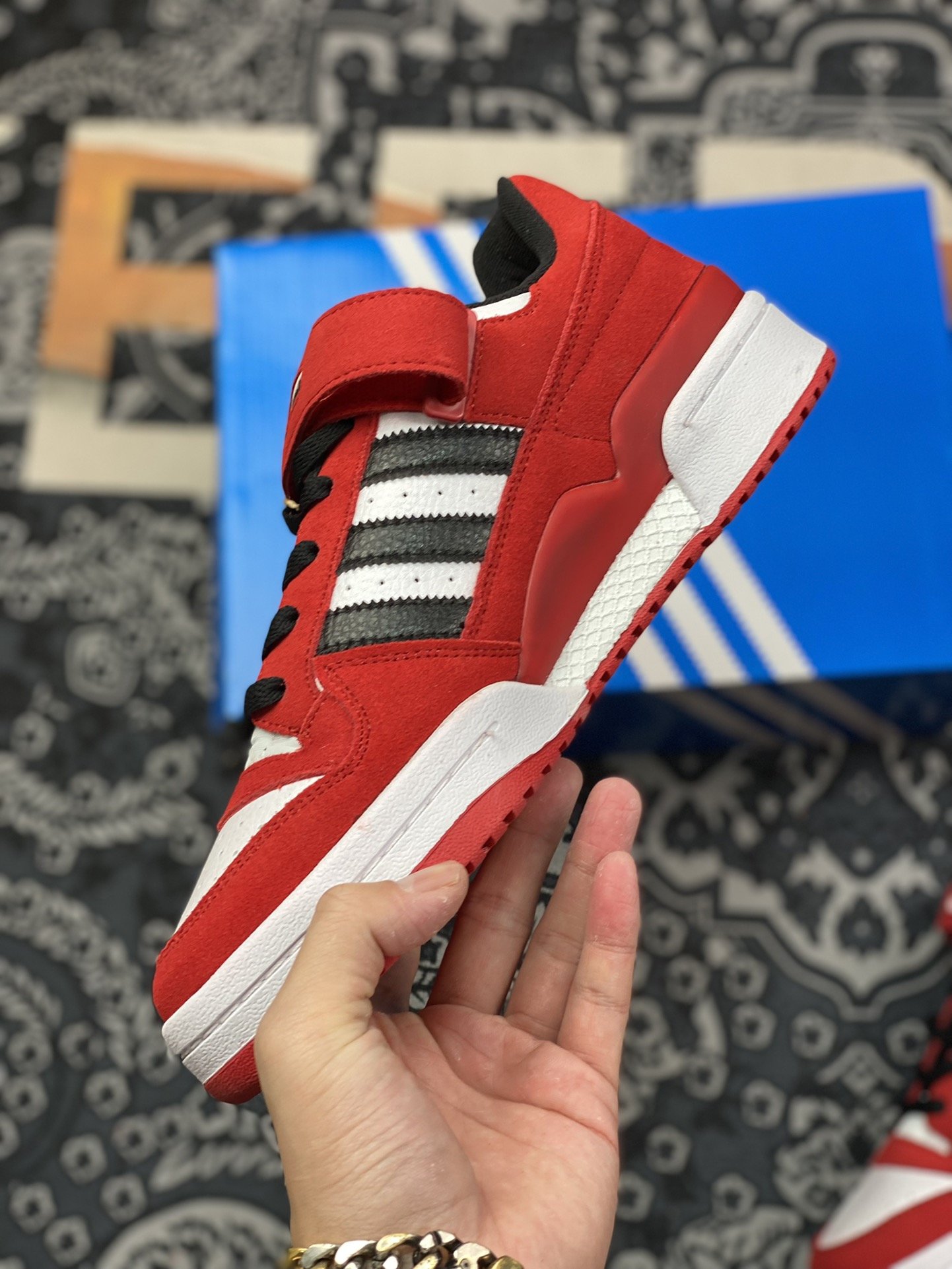 220 adidas Forum 84 Low 低帮百搭潮流休闲运动板鞋