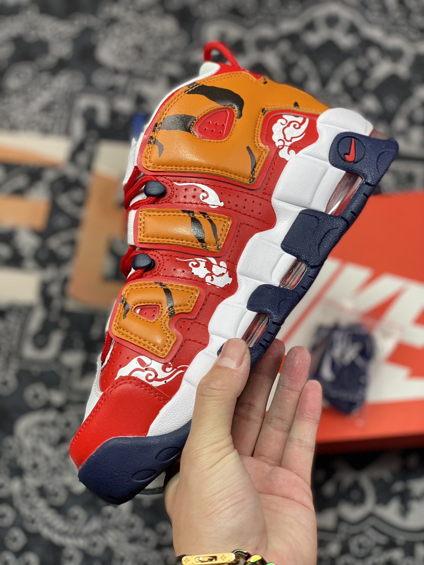 260 Nike Air More Uptempo OG外星人皮蓬全掌气垫篮球鞋  CZ7885-100