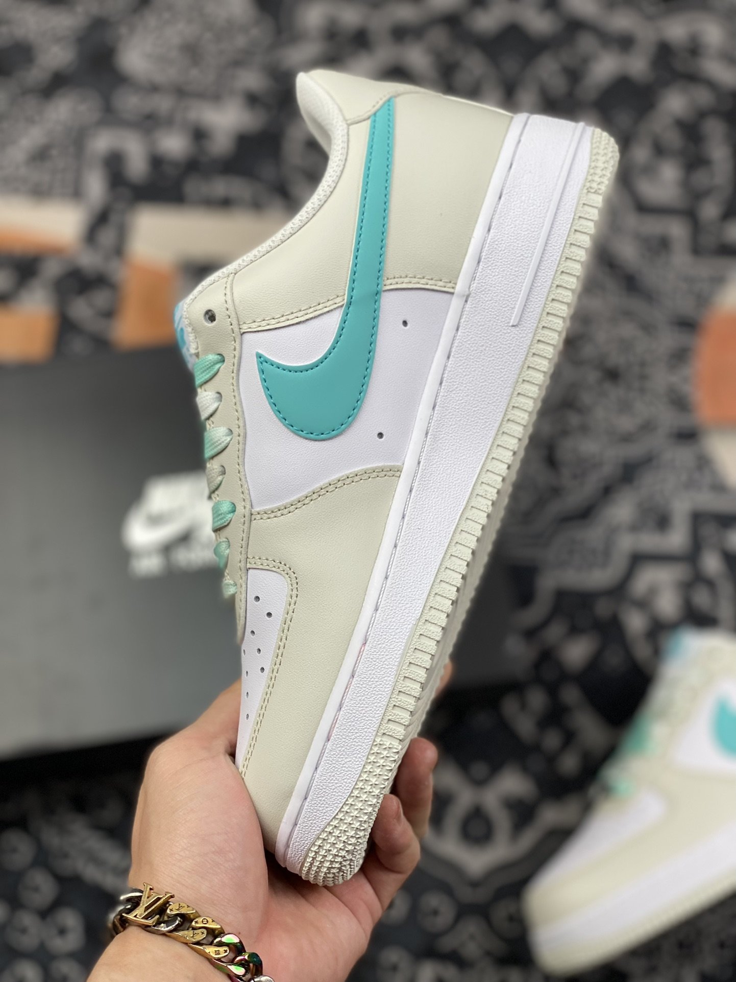 220 Nike Air Force 1 Low ’07蓝勾渐变配色 LZ6699-555